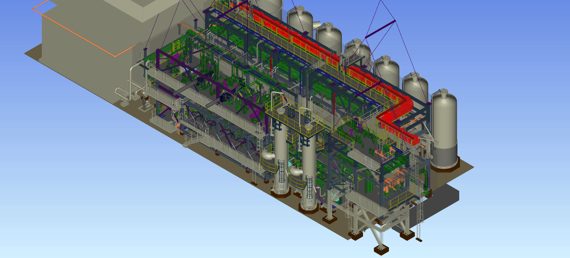 Hydrogen Purification System Package of P25 Recovery Max